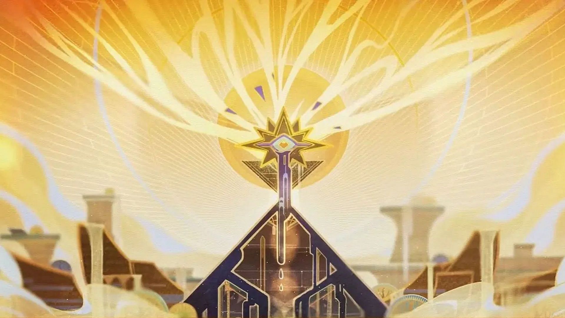 Depiction of Forbidden Knowledge as a plague during King Deshret's era (Image via HoYoverse)